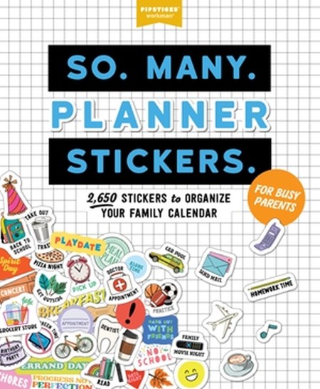 So. Many. Planner Stickers. For Busy Parents