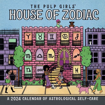 Pulp Girls’ House of Zodiac Wall Calendar 2024