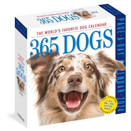 365 Dogs Page-A-Day Calendar 2024