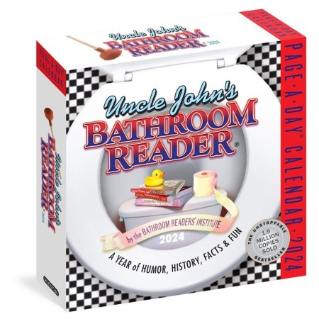 Uncle John’s Bathroom Reader Page-A-Day Calendar 2024