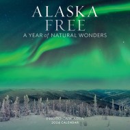 Alaska Free Wall Calendar 2024