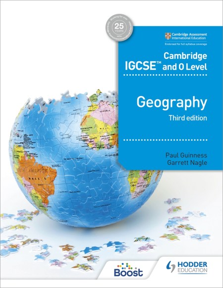 Cambridge IGCSE and O Level Geography revised 3rd edition Boost eBook