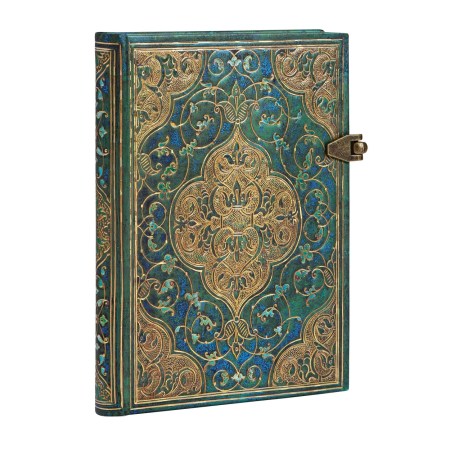 Turquoise Chronicles Mini Lined Hardcover Journal