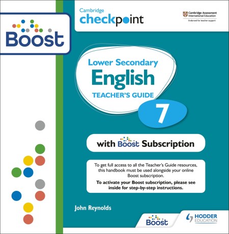 Cambridge Checkpoint Lower Secondary English Teacher's Guide 7 with Boost Subscription: Third Edition