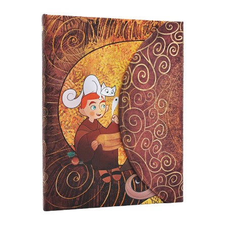 The Secret of Kells (Irish Folklore Trilogy) Ultra Unlined Hardcover Journal (Wrap Closure)